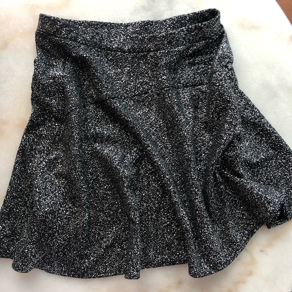 Shimmer skater skirt